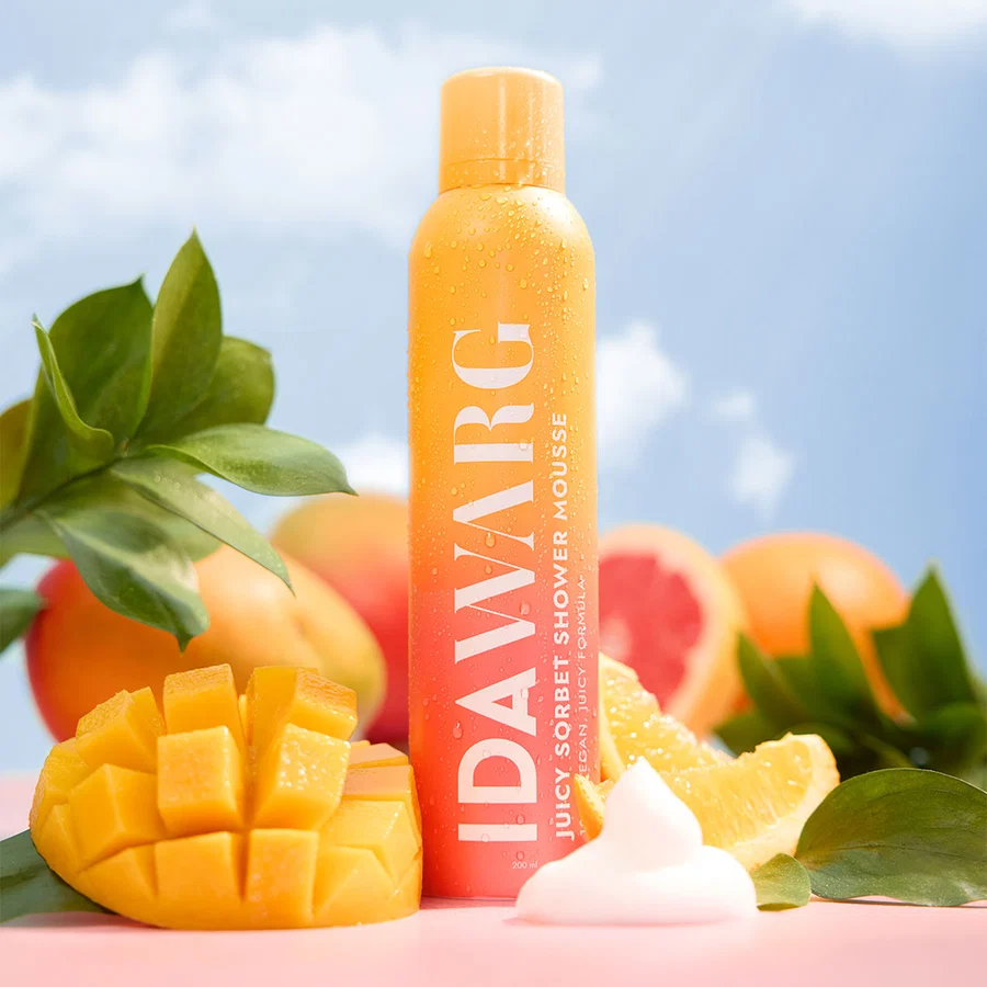 Spuma de dus Juicy Sorbet Shower Mousse, IDA WARG, 200 ml [1]