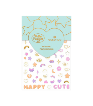 essence - Stickere pentru unghii Polly Pocket scented nail stickers 01 - Believe In The Little Things!, 70 buc, essence