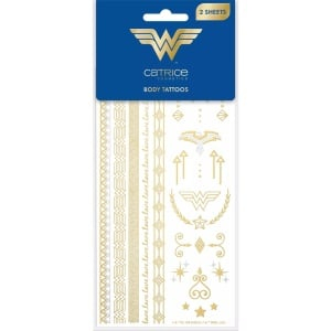 Tatuaje pentru corp Wonder Woman Body Tattoos, 2 buc, Catrice [1]