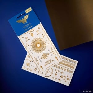 Tatuaje pentru corp Wonder Woman Body Tattoos, 2 buc, Catrice [4]