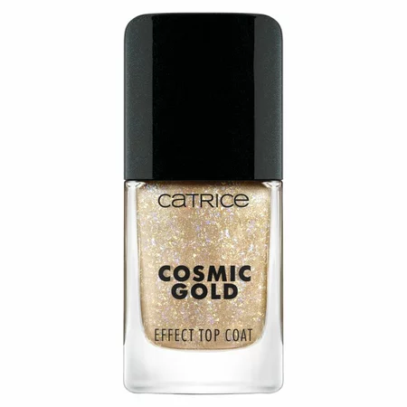 Unghii - Top coat Catrice Cosmic Gold Effect Top Coat 030, 10.5 ml