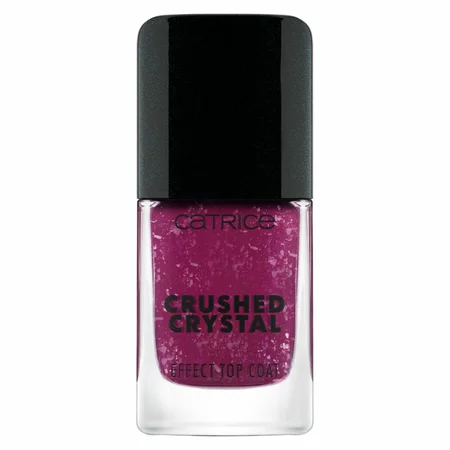 Unghii - Top coat Catrice Crushed Crystal Effect Top Coat 010, 10.5 ml