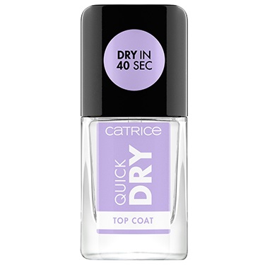 Unghii - Top coat pentru uscare rapida Catrice Quick Dry Top Coat, 10.5 ml