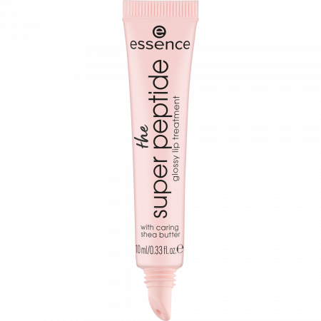 Tratament lucio cu peptide pentru buze Essence the super peptide glossy lip treatment 01, 10 ml [1]