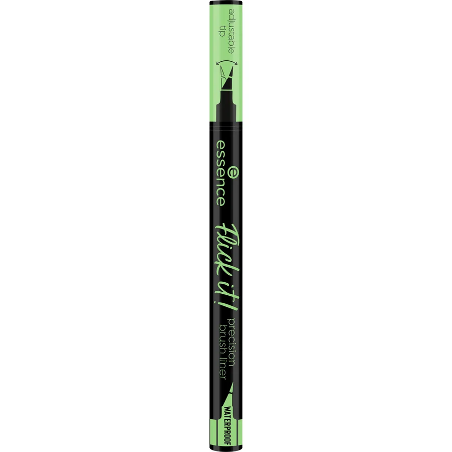 Branduri - Tuș de ochi tip pensulă rezistent la apă Flick it! - 01 Black, essence