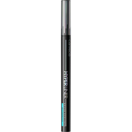 Branduri - Tuș pentru ochi rezistent la apă Hyper Liner tip pensulă - 010 Ever Black, Catrice