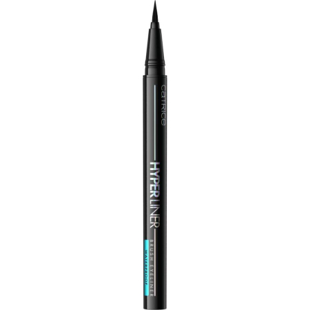 Tuș pentru ochi rezistent la apă Hyper Liner tip pensulă - 010 Ever Black, Catrice [1]
