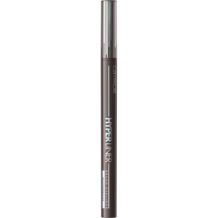 Branduri - Tuș pentru ochi rezistent la apă Hyper Liner tip pensulă - 020 Dark Mocca, Catrice