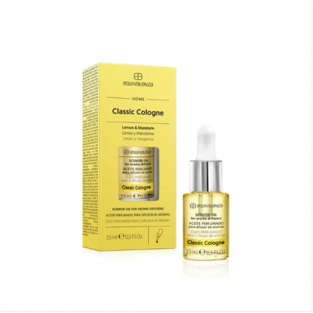 Difuzoare si uleiuri solubile in apa - Ulei parfumat solubil in apa Classic Cologne (lamaie si mandarine), 15 ml, Equivalenza