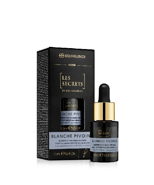 Parfumuri pentru casa - Ulei parfumat solubil in apa Les Secrets Blanche Pivoine 725, Equivalenza, 15 ml
