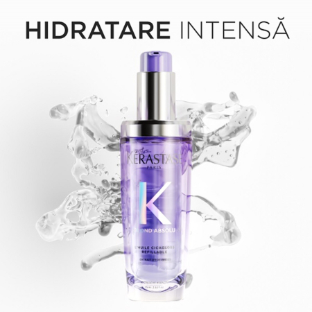 Ulei reincarcabil pentru par  Kerastase BLOND ABSOLU L'Huile Blond 75ml [2]