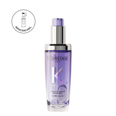Uleiuri si serumuri pentru par si scalp - Ulei reincarcabil pentru par  Kerastase BLOND ABSOLU L'Huile Blond 75ml