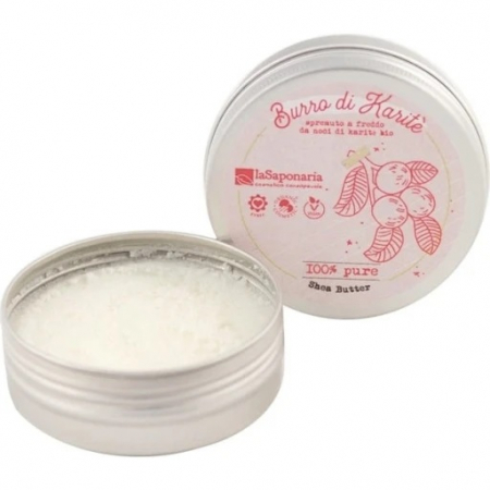 Crema de corp - Unt de shea organic, 50 ml
