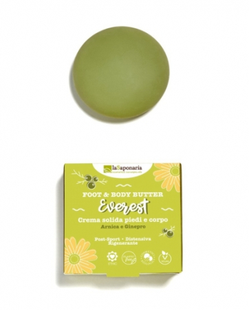 Crema de corp - Unt solid pentru corp si picioare Everest cu arnica si ienupar, 80 ml