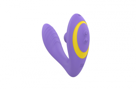Vibrator Dublu - Vibrator dual Reverb, Liliac, Romp