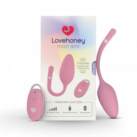 Vibrator cu Telecomanda - Vibrator Love Egg, MonAmi