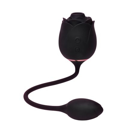 Vibrator - Vibrator pentru clitoris Dark Blushing Rose, negru, FOSG