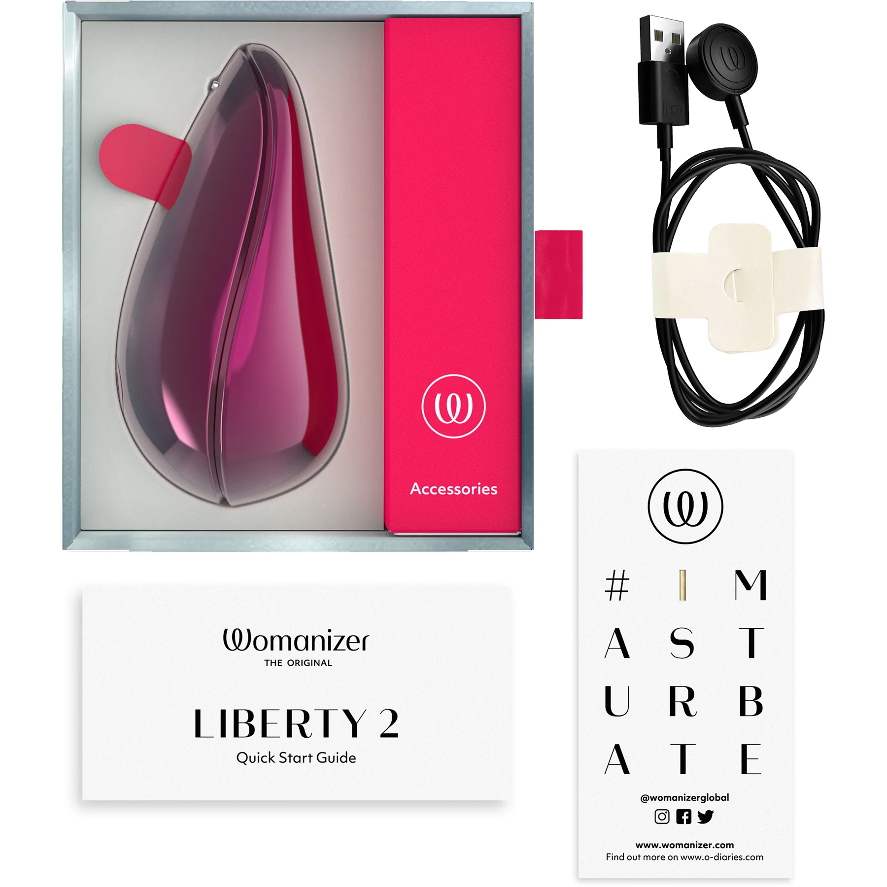 Vibrator pentru clitoris Liberty 2 Iggy Roz , Womanizer [3]
