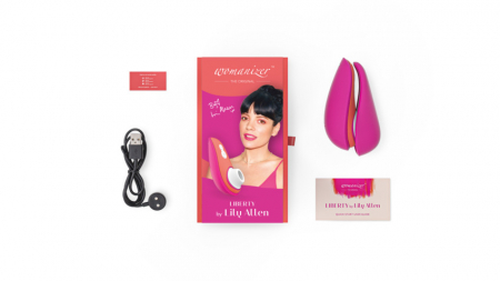 Vibrator pentru clitoris Liberty by Lily Allen, Roz, Womanizer [6]