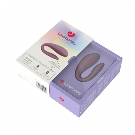 Vibrator pentru cuplu C-Shape, MonAmi [5]