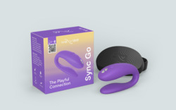 Vibrator pentru cuplu Sync Go, Mov, We-Vibe [4]