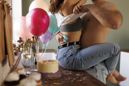 Vibrator pentru cuplu Sync Lite Aqua, We-Vibe [6]