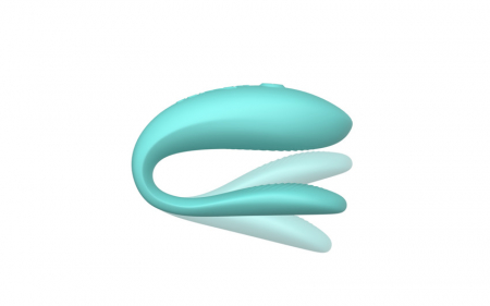 Jucarii sexuale - Vibrator pentru cuplu Sync Lite Aqua, We-Vibe