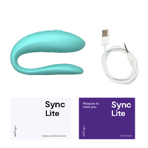 Vibrator pentru cuplu Sync Lite Aqua, We-Vibe [5]