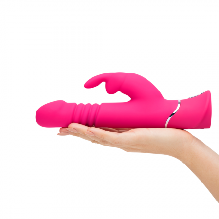 Vibrator Thrusting Realistic Happy Rabbit, Roz [2]
