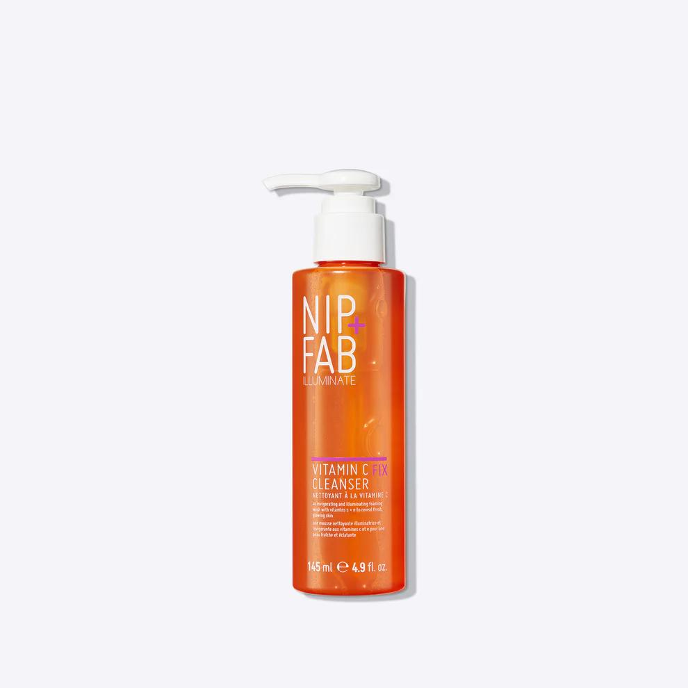 Lotiune de curatare - Vitamin C - Gel pentru curatare, NIP+FAB, 145 ml