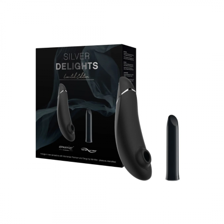 Jucarii sexuale - Womanizer - Set Silver Delights Collection (Premium 2 + Tango)
