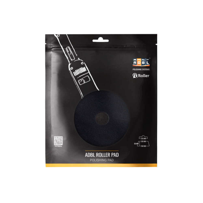 Burete fin pentru masina orbitala ADBL Roller finish DA, negru, 75mm [4]
