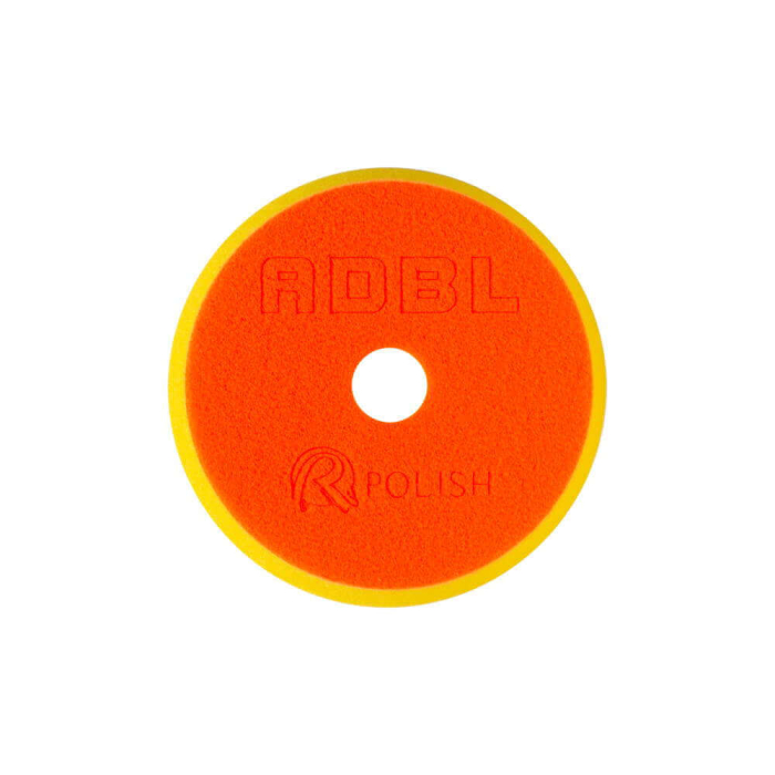Burete mediu pentru masina orbitala ADBL Roller Polish DA, galben, 125mm [2]