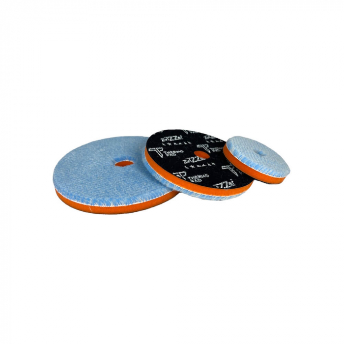 Burete-polish-abraziv-cu-blana-hibrida-Zvizzer-Thermo-Hybrid-Wool-Pad-portocaliu [4]