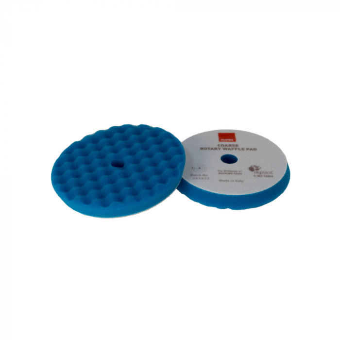 Burete-polish-abraziv-valurit-Rupes-Rotary-Waffle-Coarse-125-140mm-albastru-9.WF150H [3]