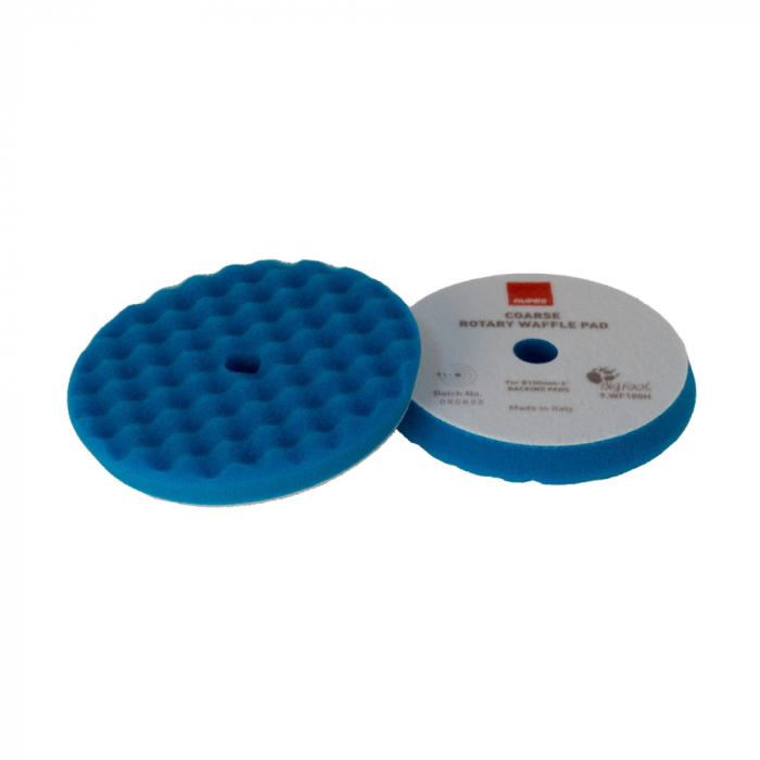 Burete-polish-abraziv-valurit-Rupes-Rotary-Waffle-Coarse-150-165mm-albastru-9.WF180H [3]
