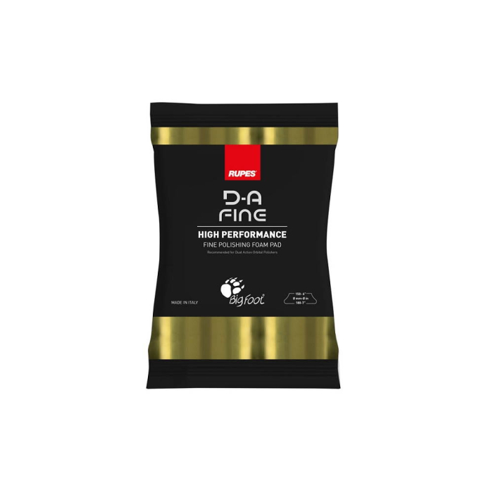 Burete polish fin Rupes D-A Fine 80-100mm, galben [6]