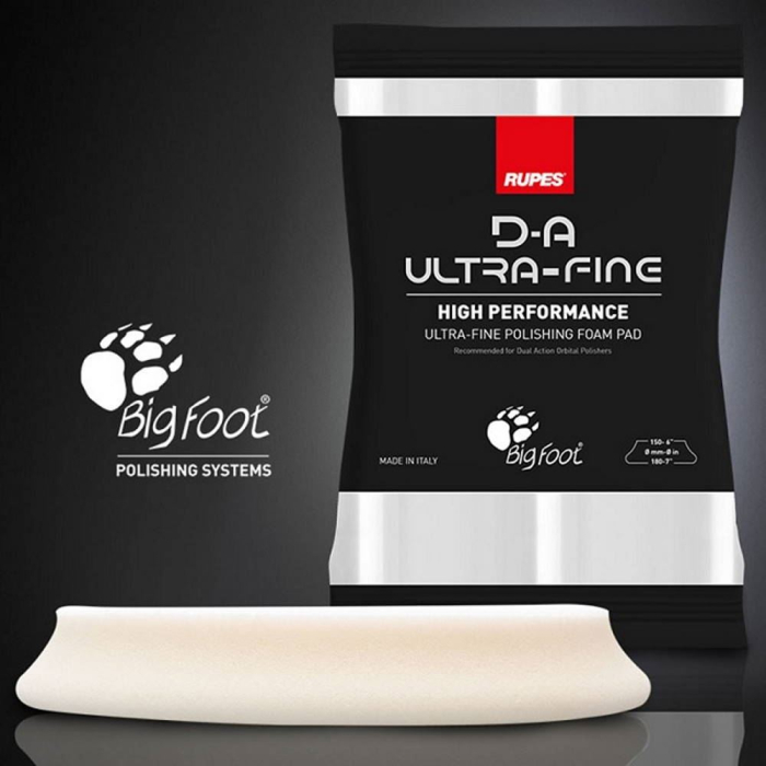 Burete polish finish Rupes D-A Ultra Fine 50-70mm, alb [5]