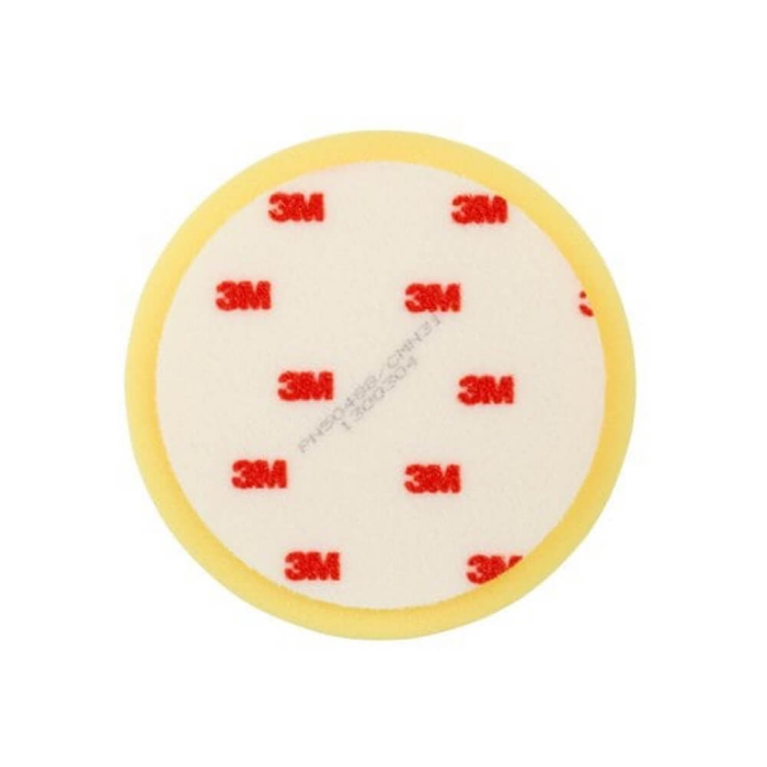 Burete polish mediu 3M High Gloss Polishing Pad, galben, 150mm [3]