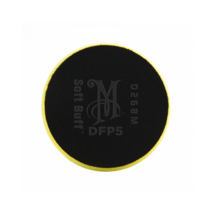 Burete polish mediu orbitala Meguiar's Soft Buff DA Foam Polishing Disc, galben, 127mm [5]