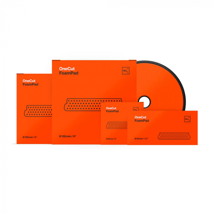 Burete-polish-one-step-Koch-Chemie-One-Cut-Foam-Pad-portocaliu [4]
