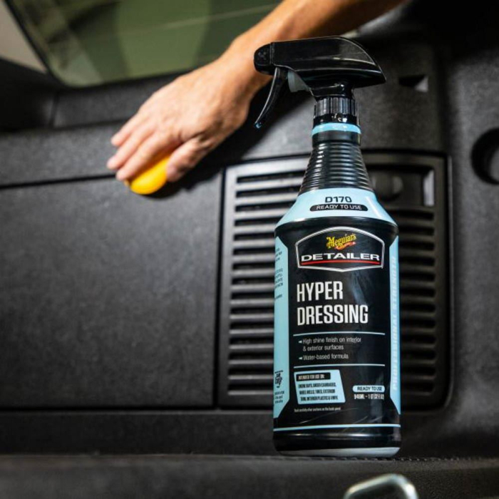 Dressing plastic si cauciuc interior si exterior Meguiar's Hyper Dressing RTU, 946ml [6]