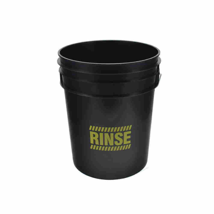 Galeata spalare auto Work Stuff Detailing Bucket Black Rinse cu gratar separator, 20L [3]