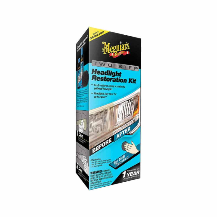 Kit polish faruri in doi pasi Meguiar's Two Step Headlight Restoration Kit [8]