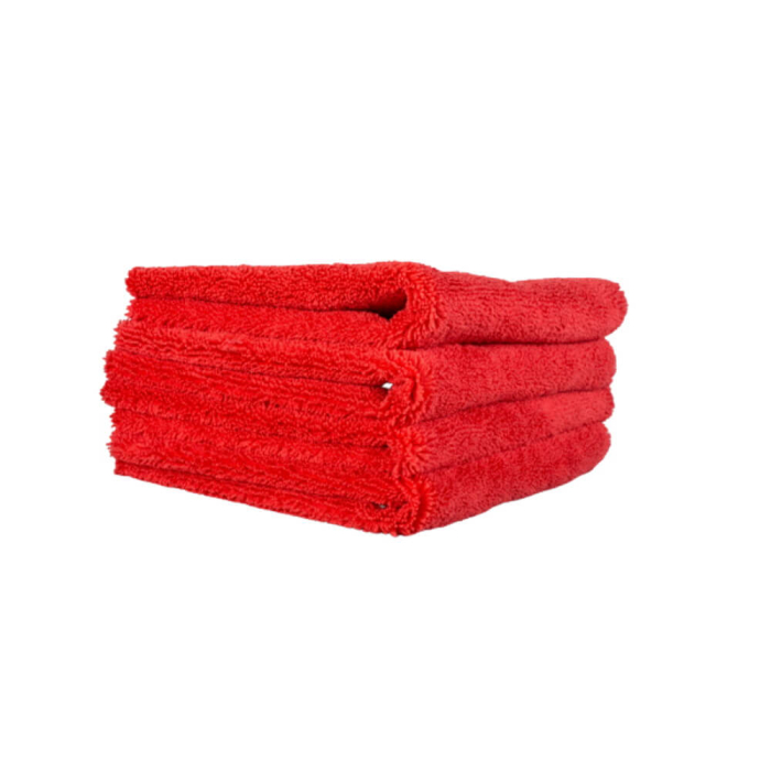 Laveta microfibra profesionala rosie Ewocar, 40x40cm, 400gsm [2]