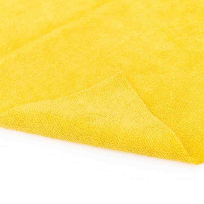 Lavete microfibra profesionale ZviZZer Microfiber Cloth, 40x40cm, galbene, set 10 buc [3]