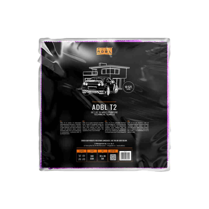 Lavete tehnice multifunctionale ADBL T2, set 10buc [2]