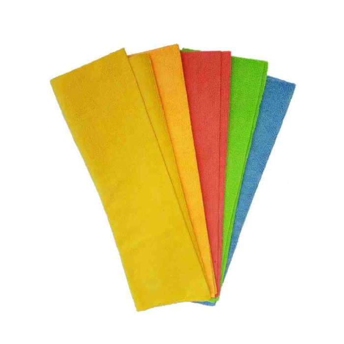 Lavete microfibra profesionale ZviZZer Microfiber Cloth, 40x40cm, galbene, set 10 buc [4]