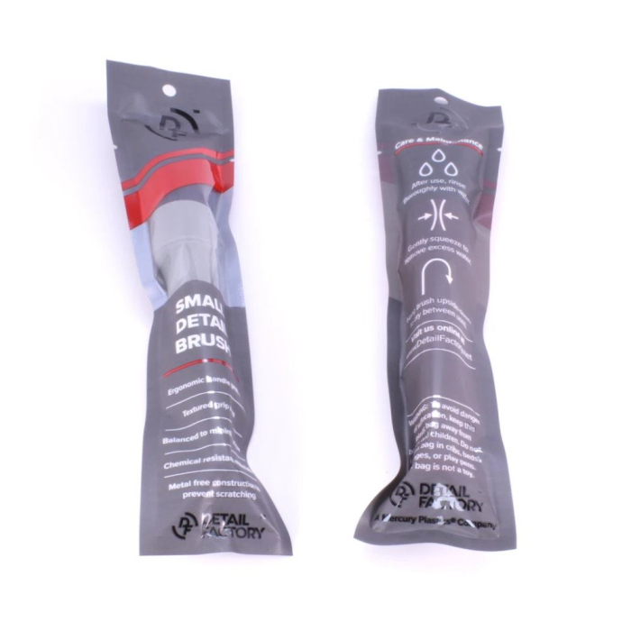 Pensula detailing Ultra Soft, mica, par sintetic Detail Factory, gri [2]