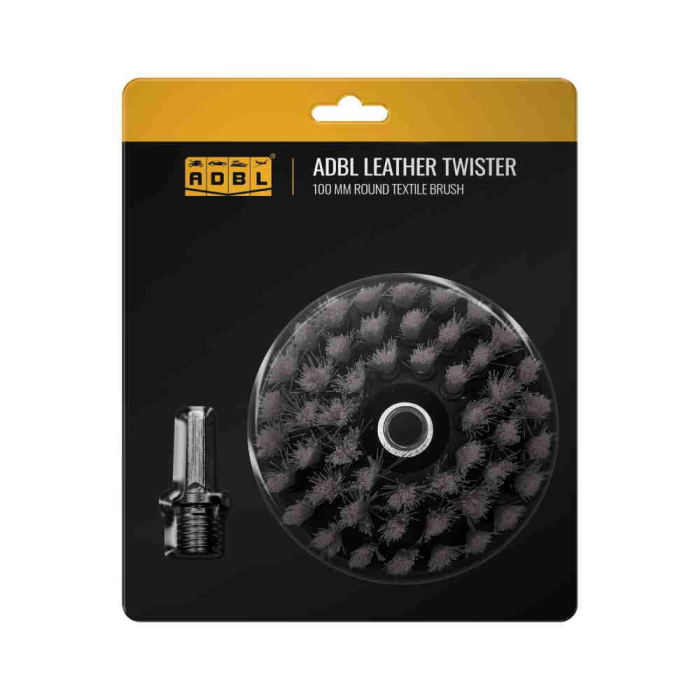 Perie rotunda pentru piele ADBL Leather Twister, 100mm [2]